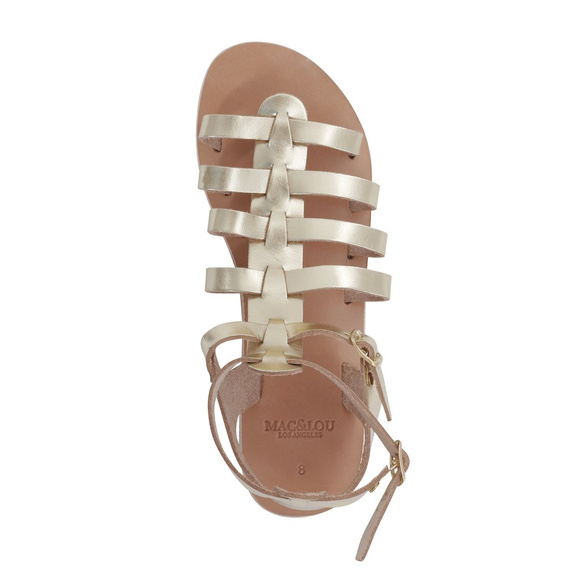 MAC&LOU Greek Leather Sandals 'Calliope' - Picture 5 of 5